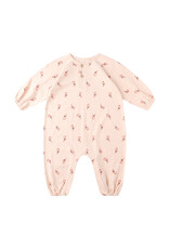 Rylee + Cru Inc. HENLEY JUMPSUIT || CANDY CANES PETAL