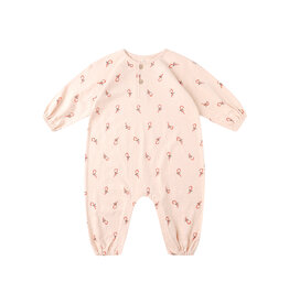 Rylee + Cru Inc. HENLEY JUMPSUIT || CANDY CANES PETAL