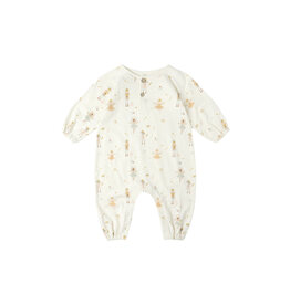 Rylee + Cru Inc. HENLEY JUMPSUIT || NUTCRACKER IVORY