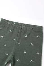 Rylee + Cru Inc. SPONGEY KNIT SET || EVERGREEN DITSY