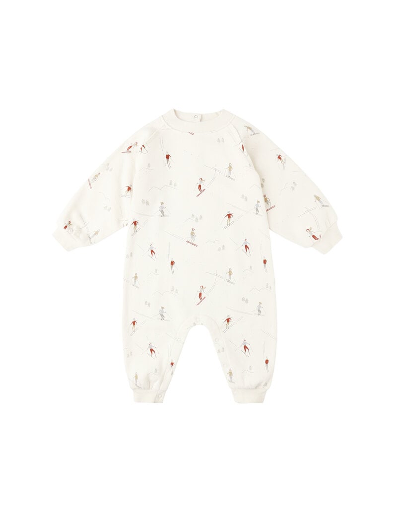 Rylee + Cru Inc. RAGLAN JUMPSUIT || SKIERS NATURAL