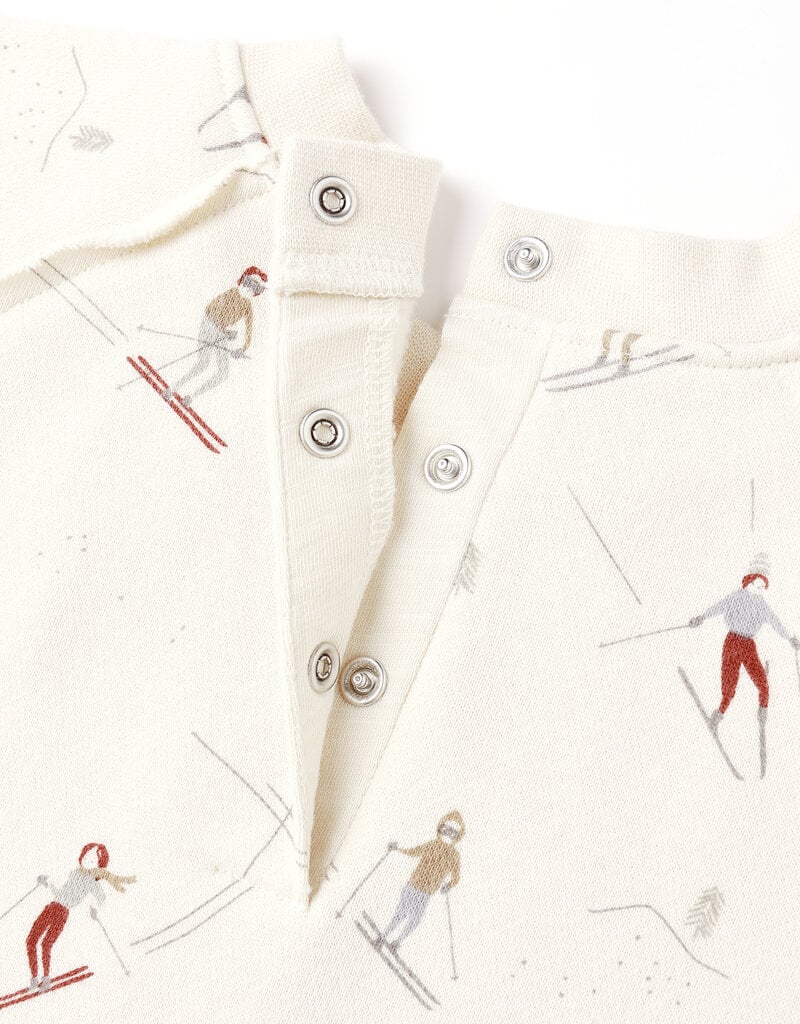 Rylee + Cru Inc. RAGLAN JUMPSUIT || SKIERS NATURAL