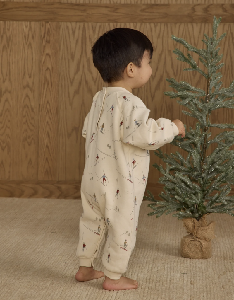 Rylee + Cru Inc. RAGLAN JUMPSUIT || SKIERS NATURAL