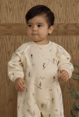 Rylee + Cru Inc. RAGLAN JUMPSUIT || SKIERS NATURAL