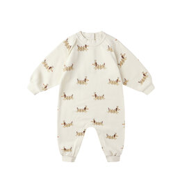 Rylee + Cru Inc. RAGLAN JUMPSUIT || CHRISTMAS DOGS
