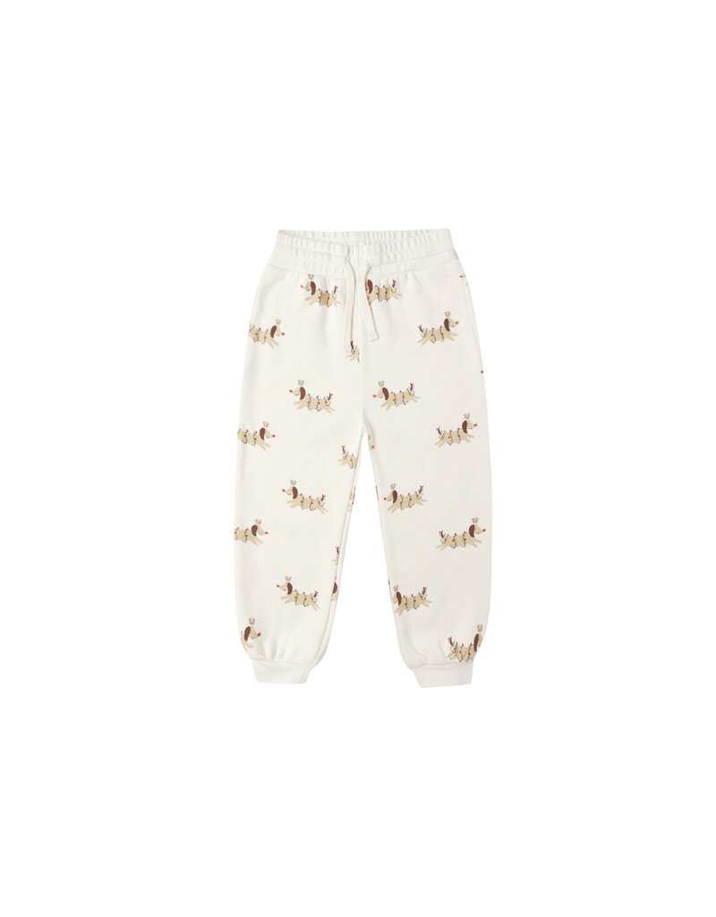 Rylee + Cru Inc. JOGGER SWEATPANT || CHRISTMAS DOGS