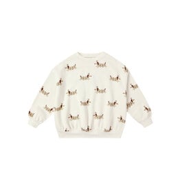 Rylee + Cru Inc. SALE RELAXED SWEATSHIRT || CHRISTMAS DOGS