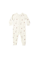 Rylee + Cru Inc. ORGANIC LONG JOHN PAJAMAS || SKIERS