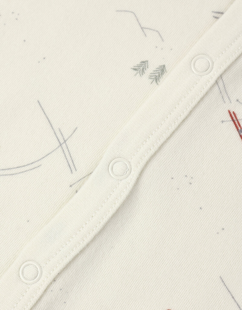 Rylee + Cru Inc. ORGANIC LONG JOHN PAJAMAS || SKIERS