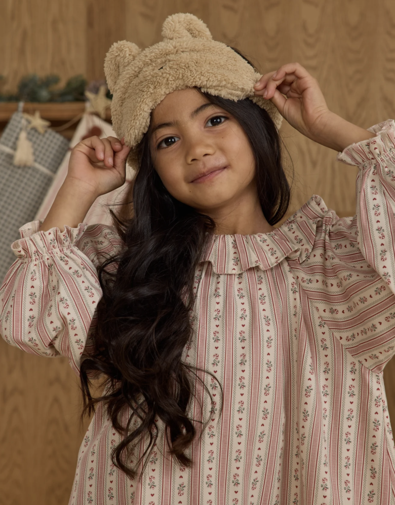 Rylee + Cru Inc. SLEEP MASK || TEDDY BEAR GOLD