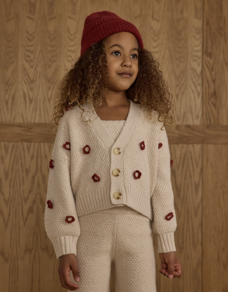 Rylee + Cru Inc. BOXY CROP CARDIGAN || RUBY DAISY