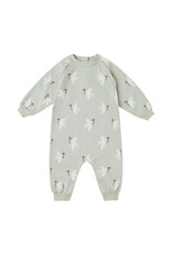 Rylee + Cru Inc. RAGLAN JUMPSUIT || DOVES PISTACHIO