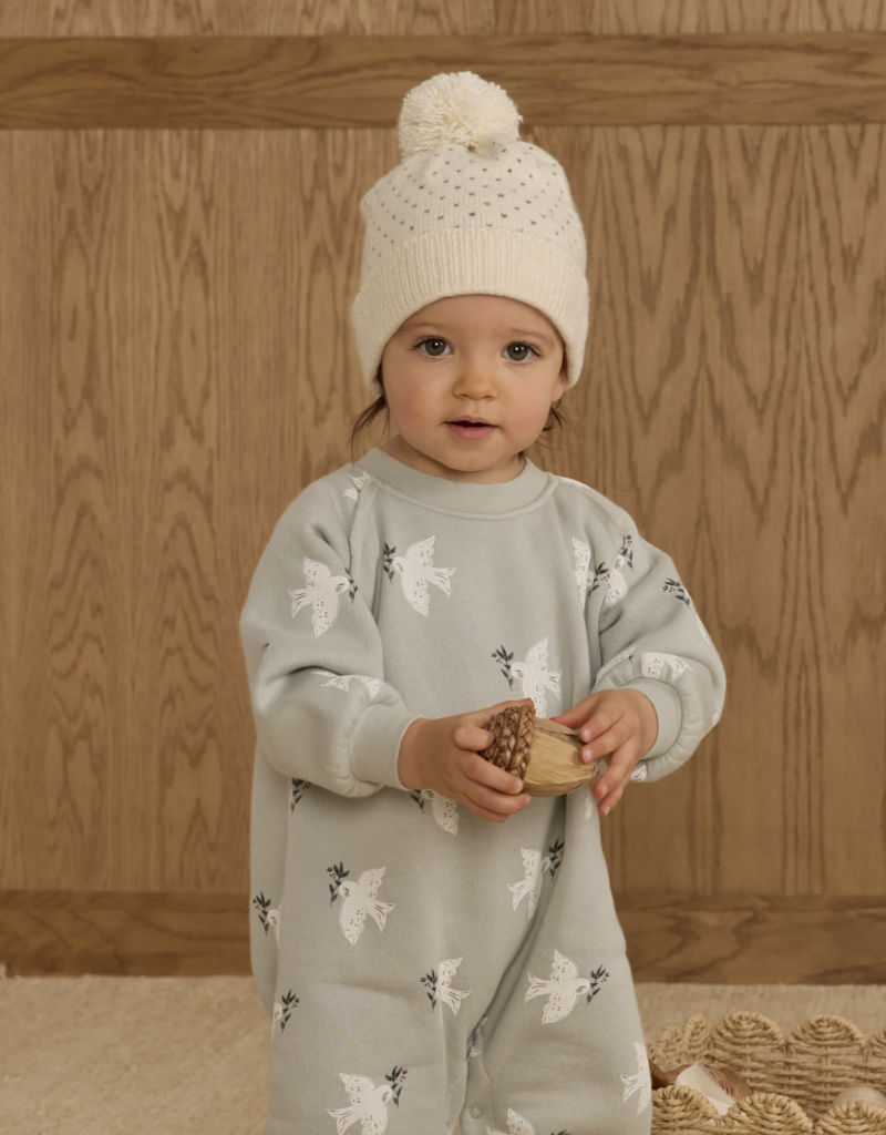 Rylee + Cru Inc. RAGLAN JUMPSUIT || DOVES PISTACHIO