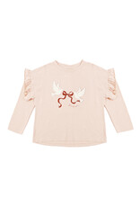 Rylee + Cru Inc. RUFFLE LONG SLEEVE TEE || PEACE PETAL