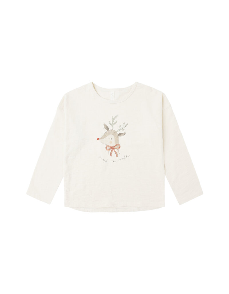 Rylee + Cru Inc. LONG SLEEVE TEE || PEACE ON EARTH