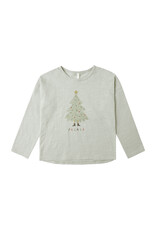 Rylee + Cru Inc. LONG SLEEVE TEE || CHRISTMAS TREE PISTACHIO
