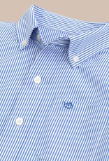 Southern Tide L/S Bengal Stripe Sportshirt Cobalt Blue