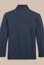 Southern Tide L/S Schooner QZip Dress Blue
