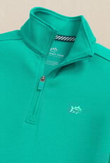 Southern Tide L/S Schooner QZip Spruce Shade