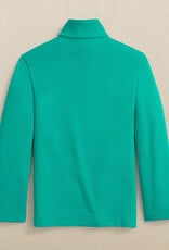 Southern Tide L/S Schooner QZip Spruce Shade