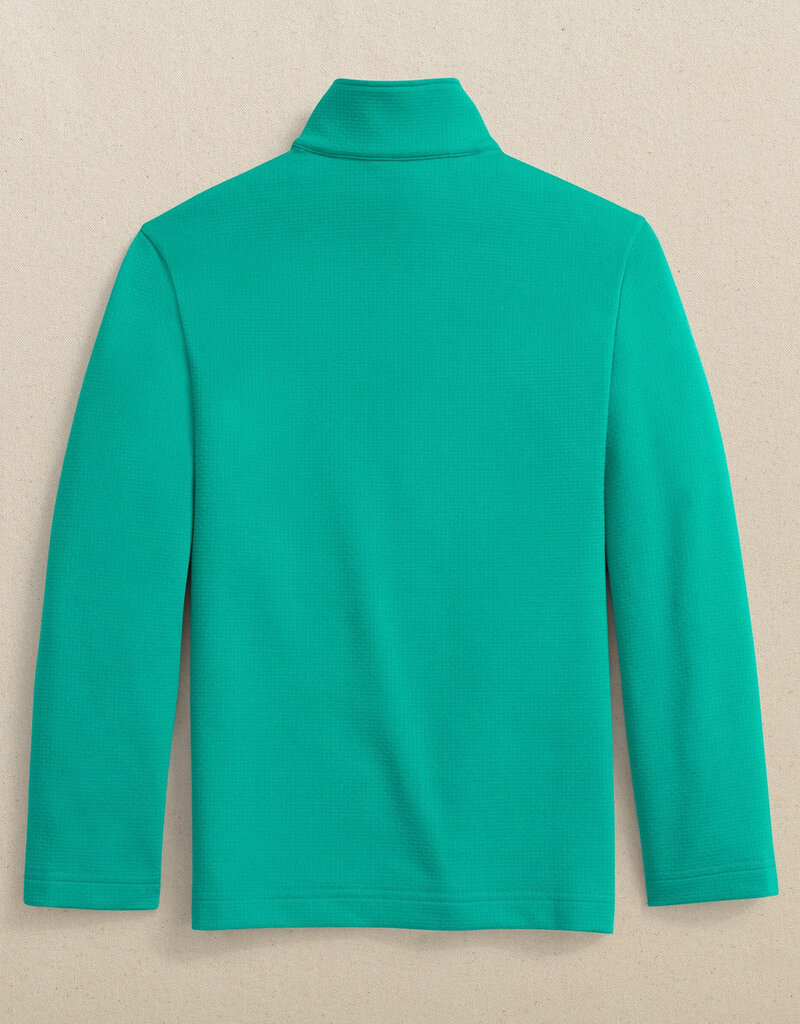 Southern Tide L/S Schooner QZip Spruce Shade