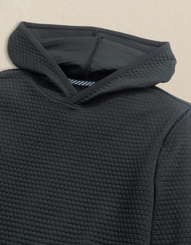 Southern Tide L/S Scuttle Hoodie Caviar Black