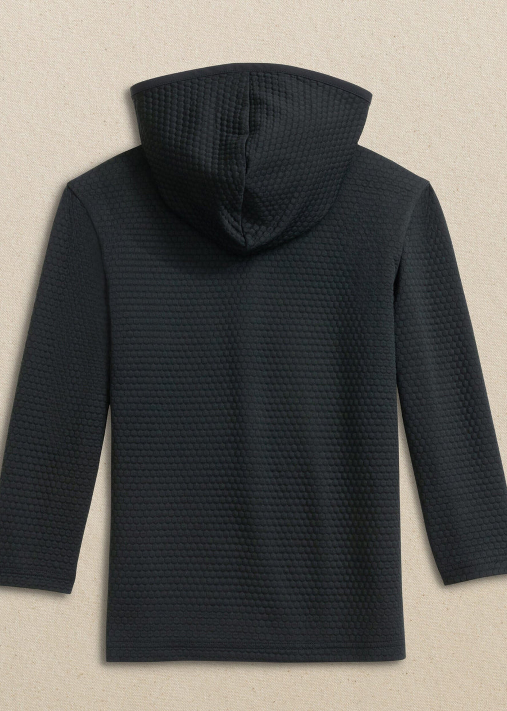 Southern Tide L/S Scuttle Hoodie Caviar Black