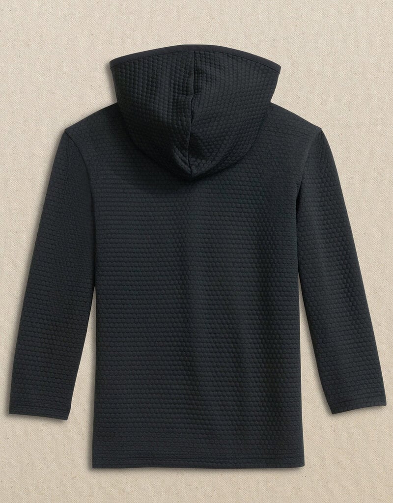 Southern Tide L/S Scuttle Hoodie Caviar Black