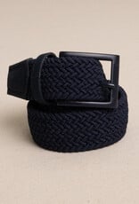 Southern Tide Caddie Braided Belt True Navy
