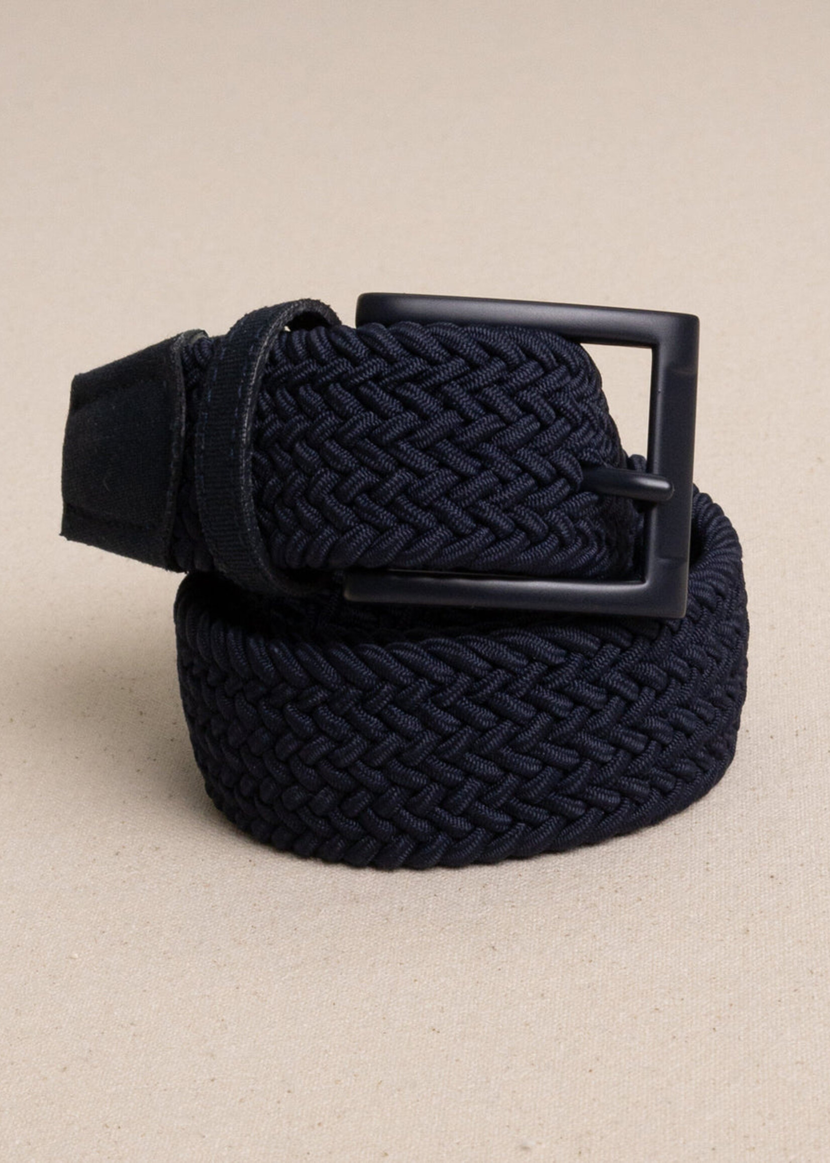Southern Tide Caddie Braided Belt True Navy