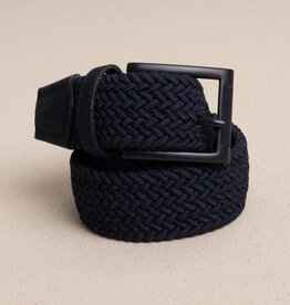 Southern Tide Caddie Braided Belt True Navy