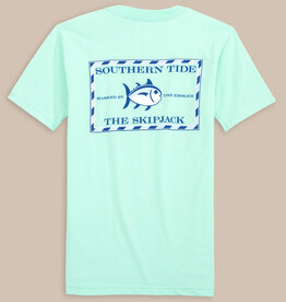 Southern Tide SALE S/S Classic Skipjack Tee Ocean Channel