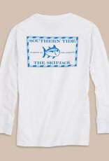 Southern Tide L/S Original Skipjack T-Shirt Classic White