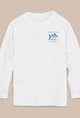 Southern Tide L/S Original Skipjack T-Shirt Classic White