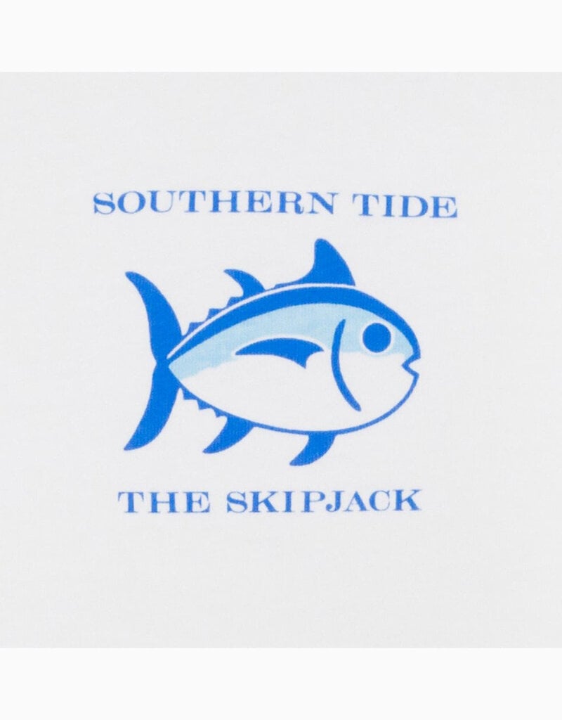 Southern Tide L/S Original Skipjack T-Shirt Classic White