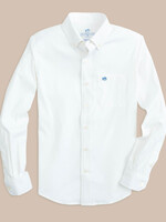 Southern Tide Solid IC Sportshirt Classic White