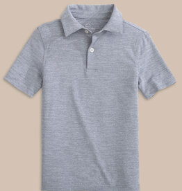 Southern Tide S/S Driver Spacedye Perf Polo Navy