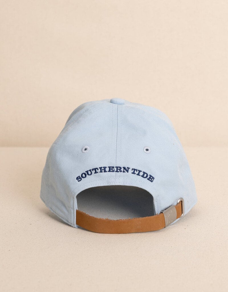 Southern Tide Kids ST Flag Leather Strap Hat