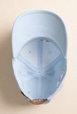 Southern Tide Kids ST Flag Leather Strap Hat