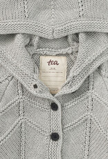 Tea Collection Creature Comfort Baby Cardigan H Grey
