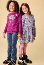 Tea Collection Butterfly Bouquet Graphic Tee Cosmic Berry