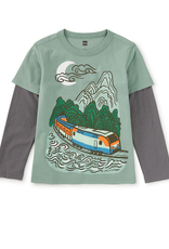 Tea Collection Korean Train Layered Tee