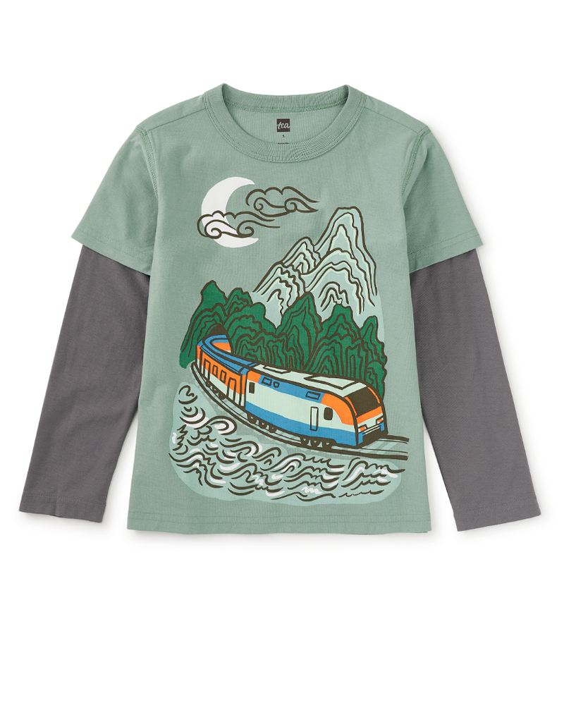 Tea Collection Korean Train Layered Tee