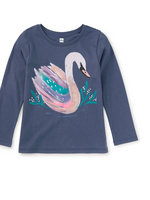 Tea Collection SALE. Painted Swan Graphic Tee Triumph