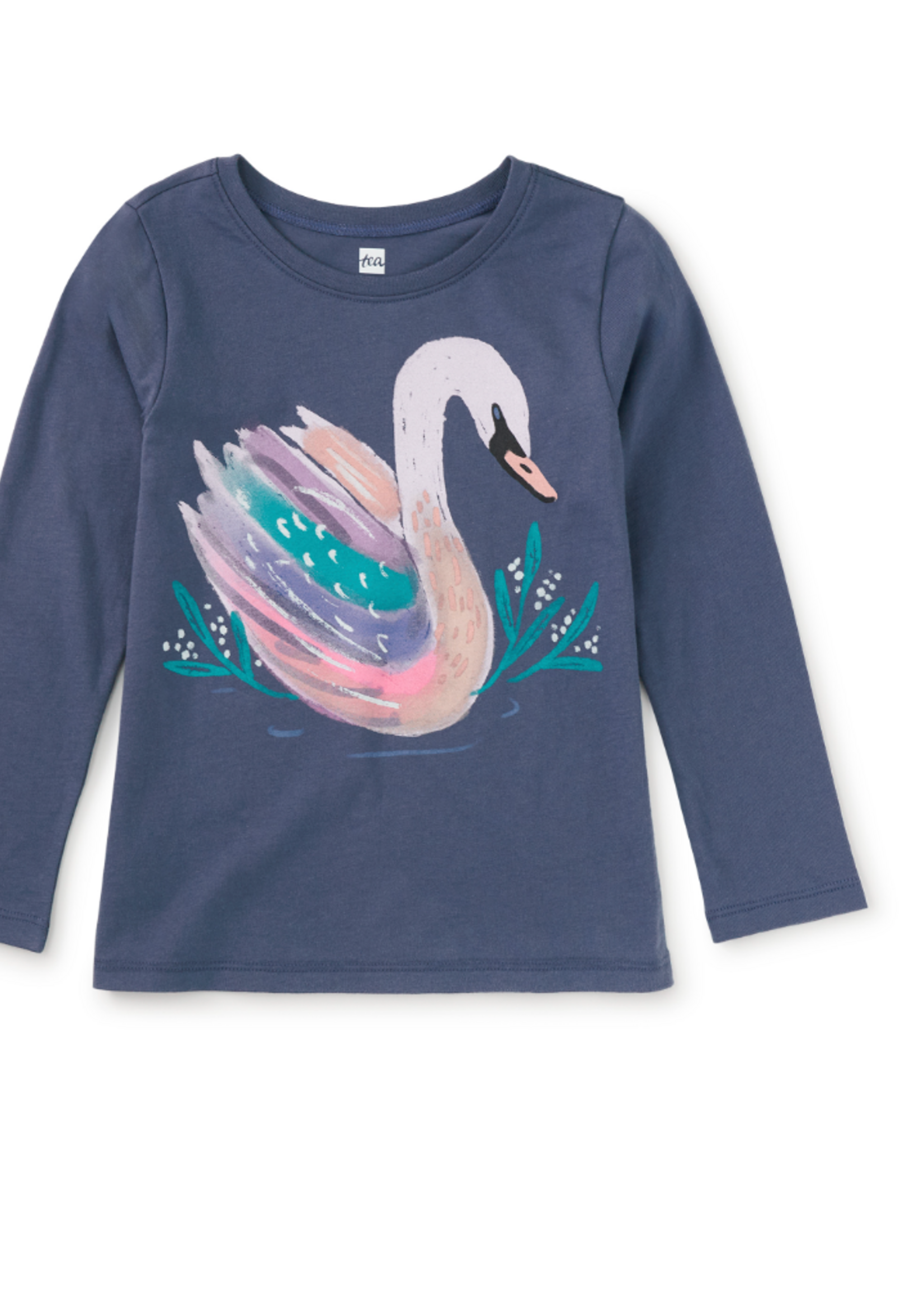 Tea Collection Painted Swan Graphic Tee Triumph