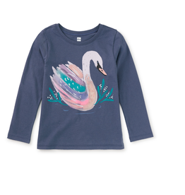 Tea Collection Painted Swan Graphic Tee Triumph