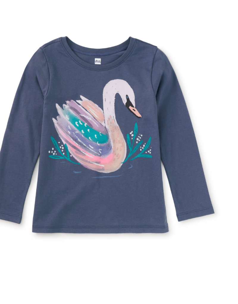 Tea Collection Painted Swan Graphic Tee Triumph