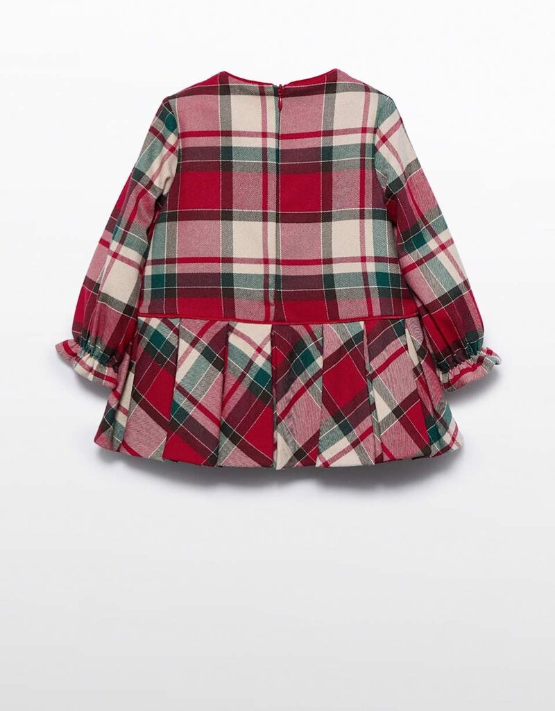 Abel & Lula Red Plaid Dress