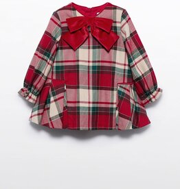 Abel & Lula SALE Red Plaid Dress