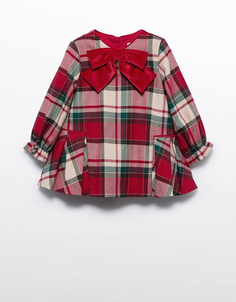 Abel & Lula Red Plaid Dress